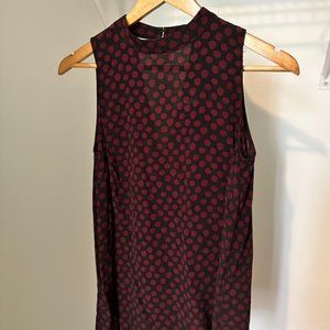 Loft High Neck Blouse